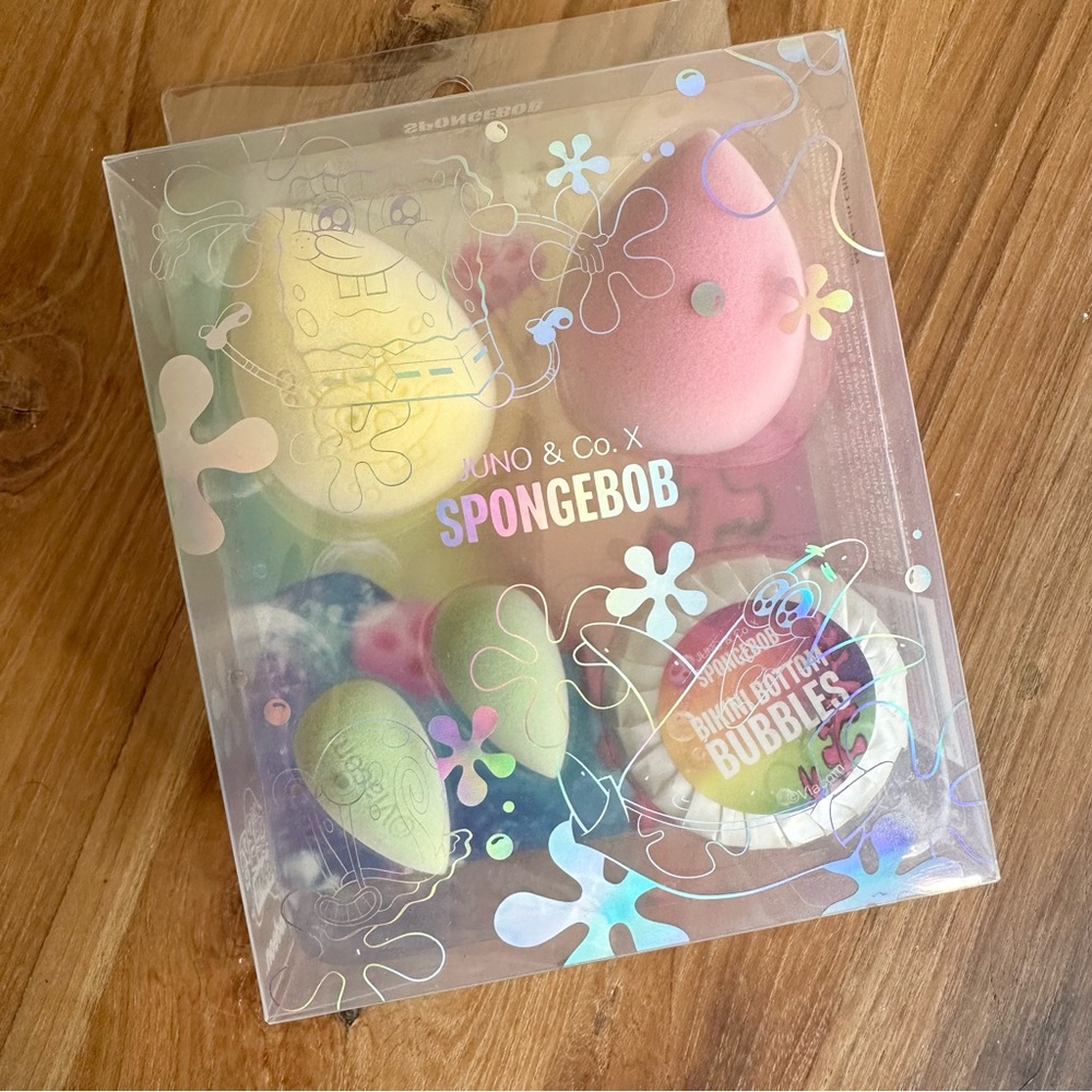 BNIB ✨Juno & Co. and SpongeBob Makeup Sponge Set✨